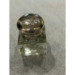 Antique Square Glass Inkwell - Collectible & Flawless!